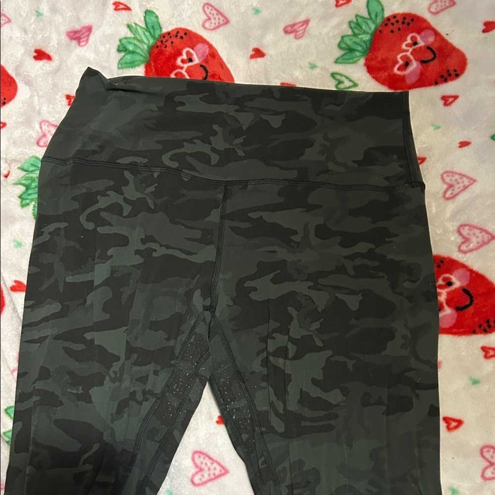 lululemon athletica Forest Camouflage Leggings